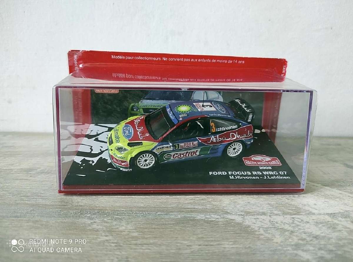 Wrc Rally modeliukai - nuotraukos Nr. 13
