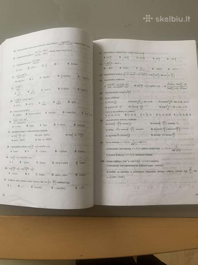 Matematikos valstybinis brandos egzaminas. - nuotraukos Nr. 2