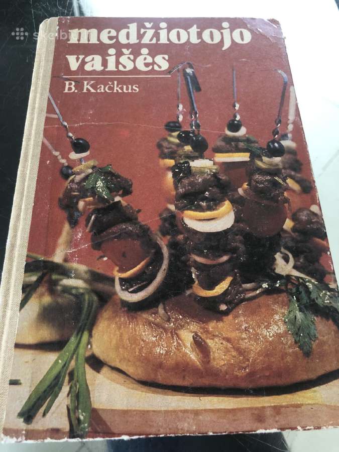 Knyga Medžiotojo vaišės 1987m - nuotraukos Nr. 2