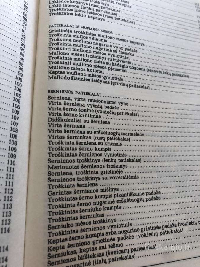 Knyga Medžiotojo vaišės 1987m - nuotraukos Nr. 13