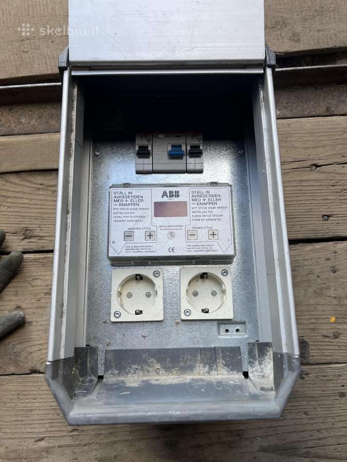 Abb elektros skydelis