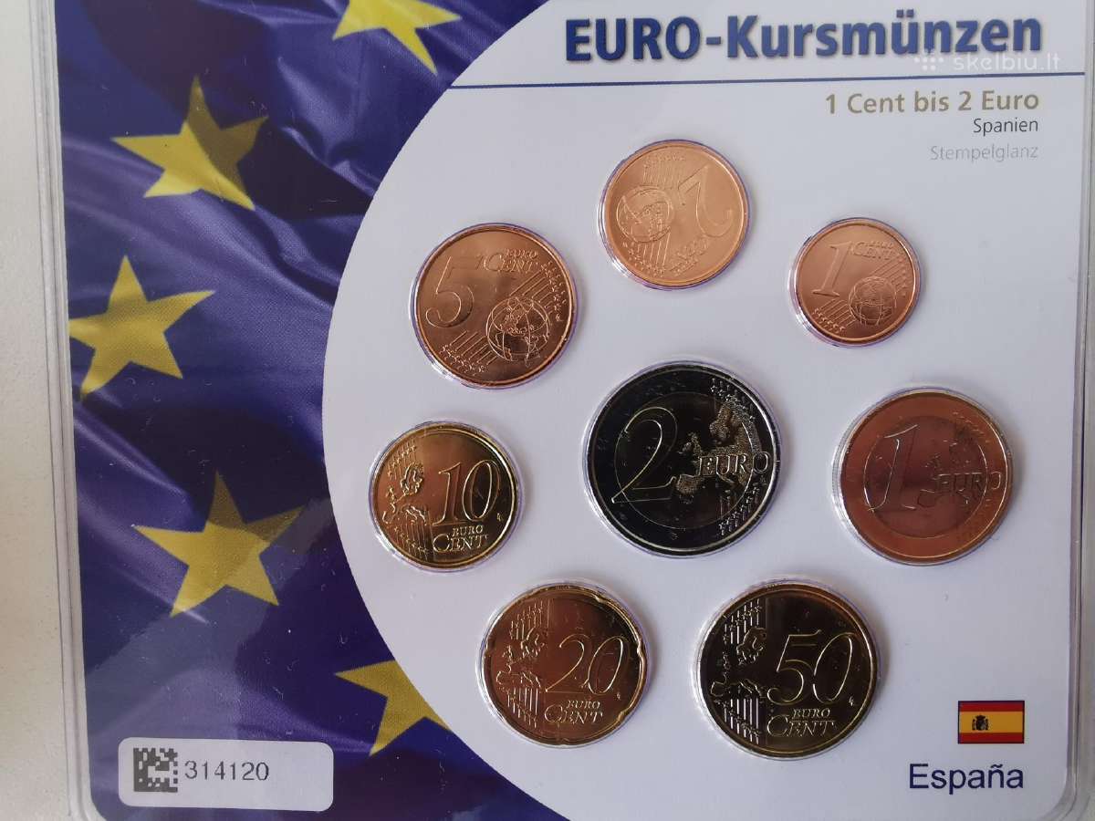Ispanija 2020 Eu rinkinys Unc Kaina 9eu - nuotraukos Nr. 2