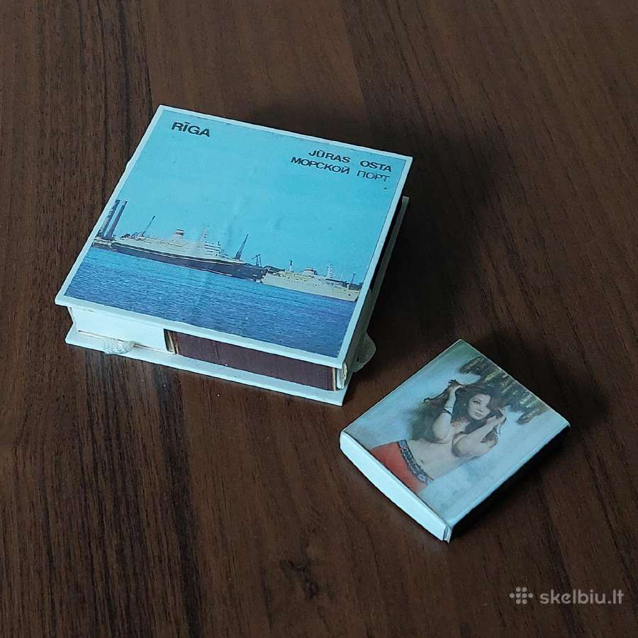 Souvenir Matches / Suvenyriniai degtukų dėžutės