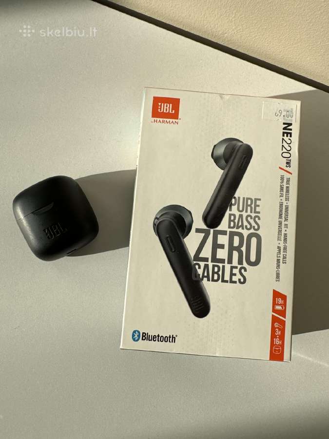 Belaidės Jbl Tune220 Tws ausinės - nuotraukos Nr. 2