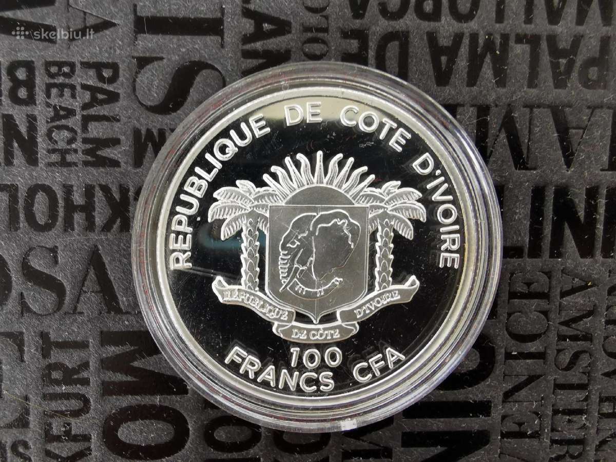Kot D'ivuar 2011 100 Francs - nuotraukos Nr. 2