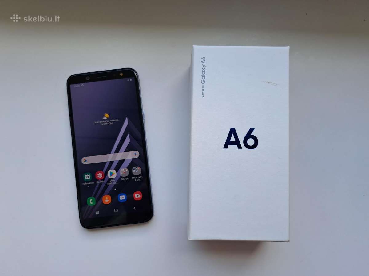 Telefonas Samsung Galaxy A6 (2018), Dual Sim - nuotraukos Nr. 5