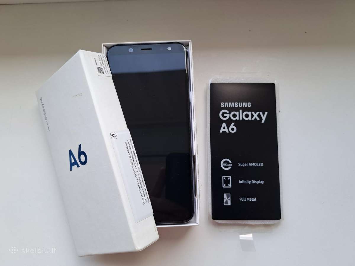 Telefonas Samsung Galaxy A6 (2018), Dual Sim - nuotraukos Nr. 6