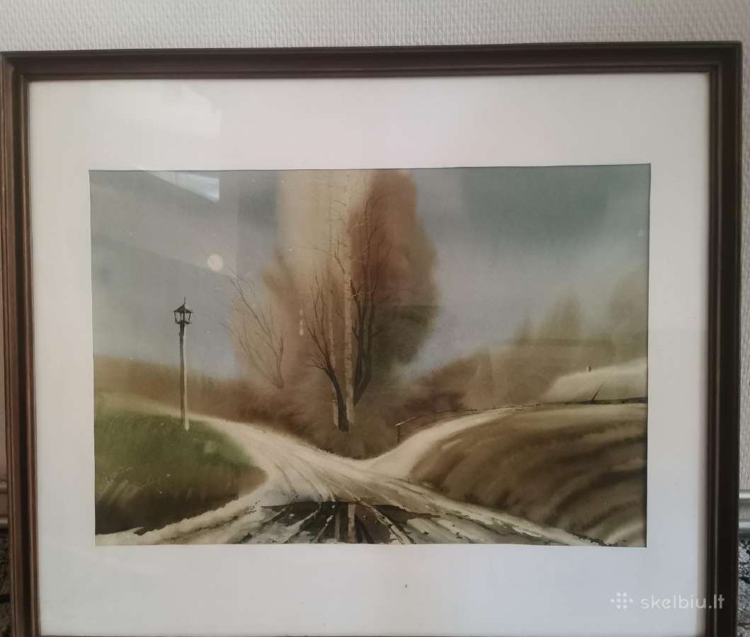 Lietuvos dailininkų Akvarelė - nuotraukos Nr. 2