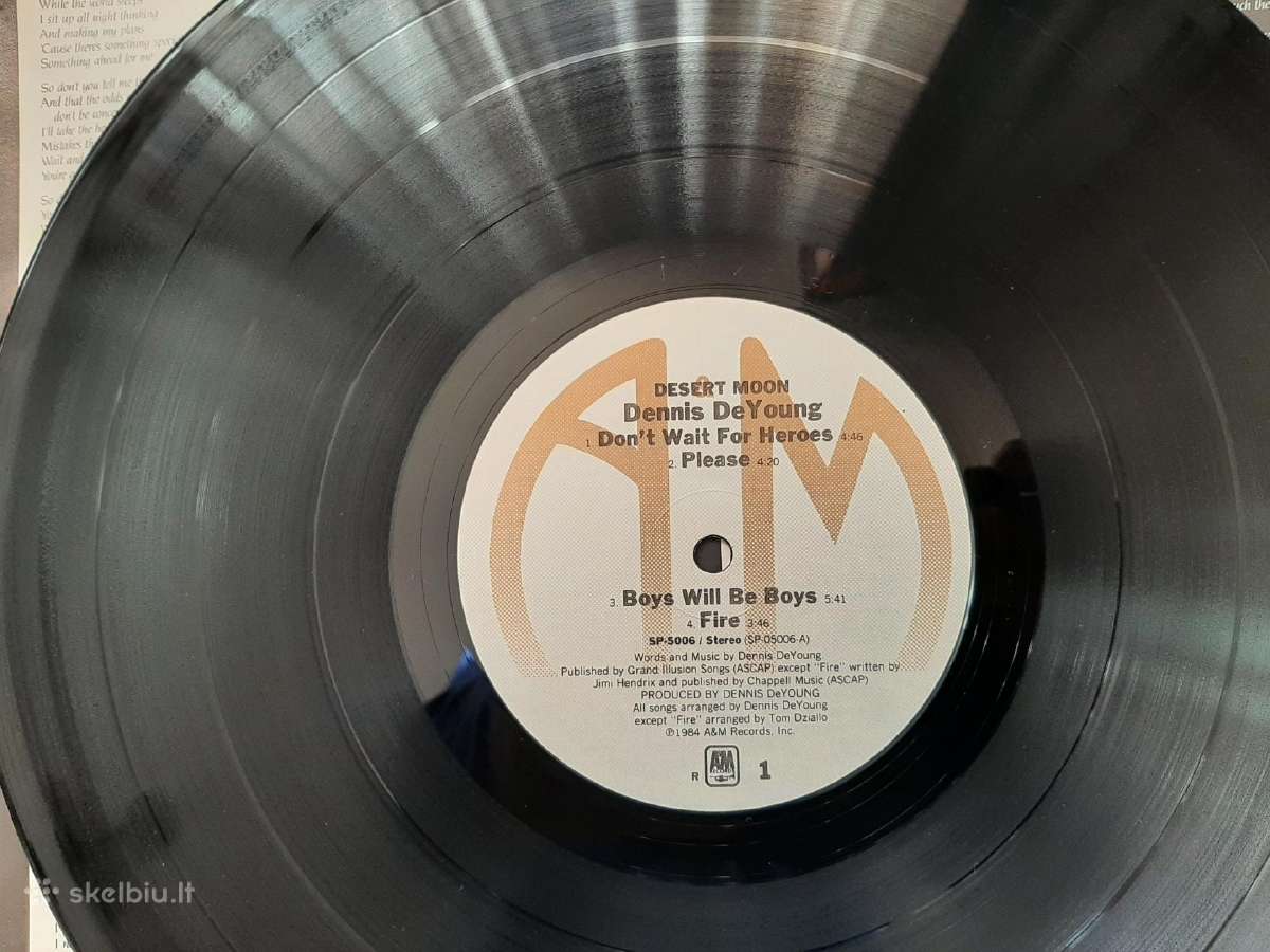 Dennis Deyoung 1984 “Desert Moon - nuotraukos Nr. 3