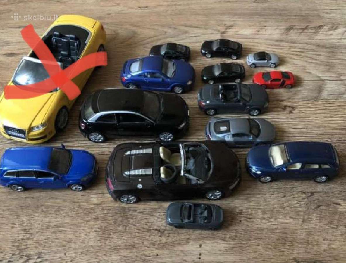 Audi modeliuku kolekcija - nuotraukos Nr. 2