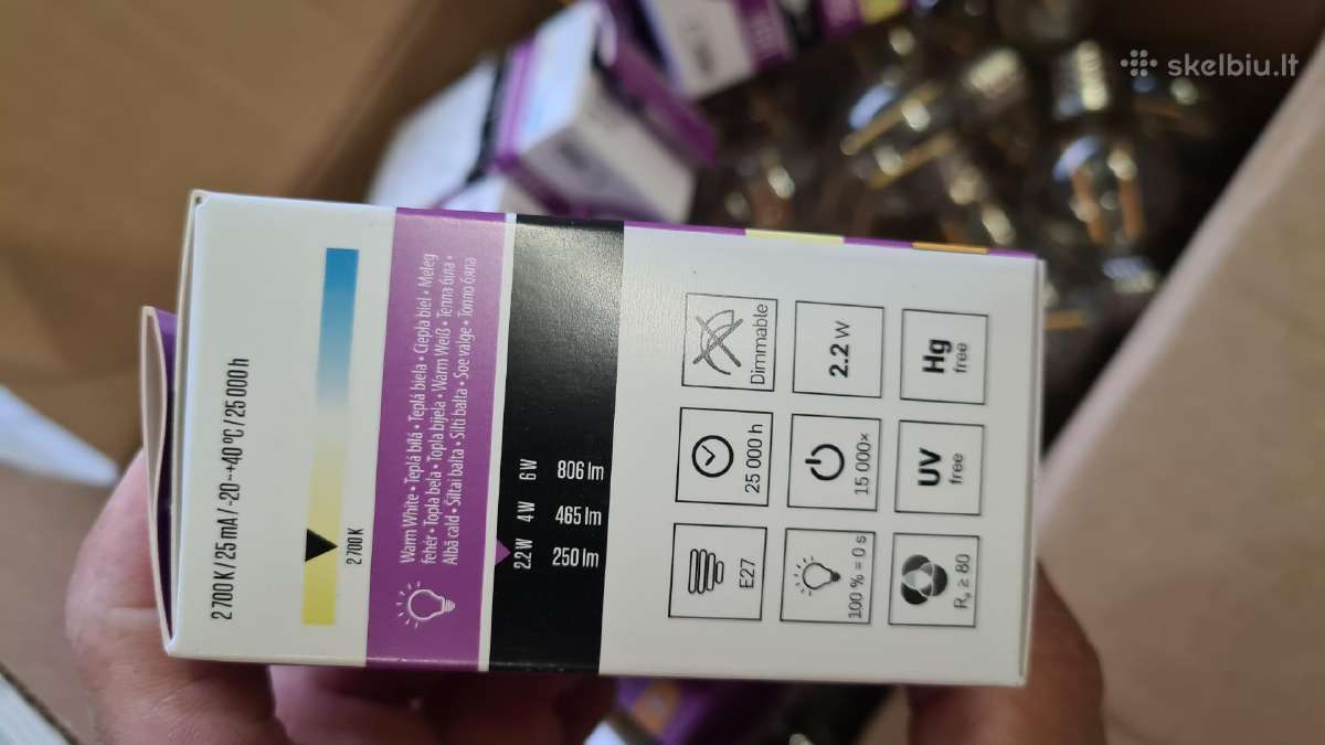 LED lemputes 2w - nuotraukos Nr. 2