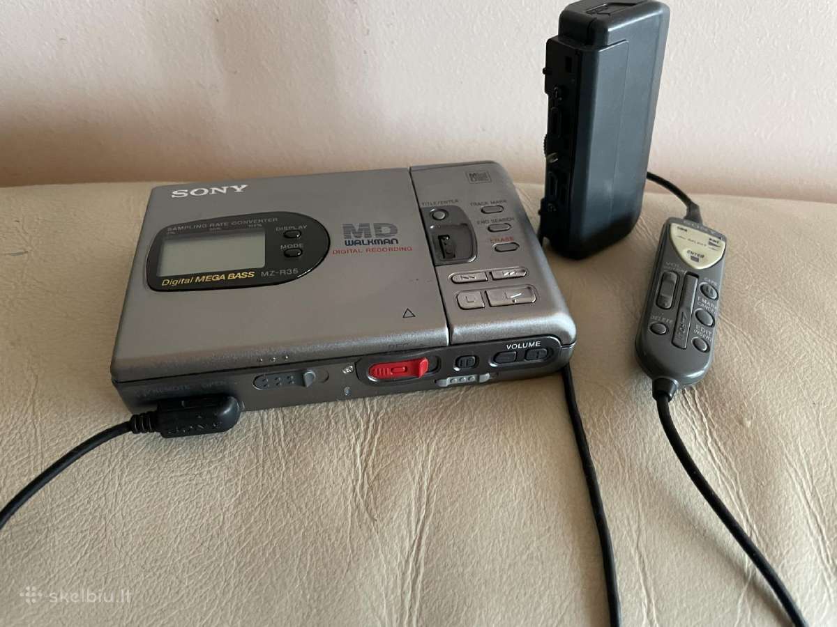 Sony minidisc , discman radija, JVC. Panasonic - nuotraukos Nr. 5