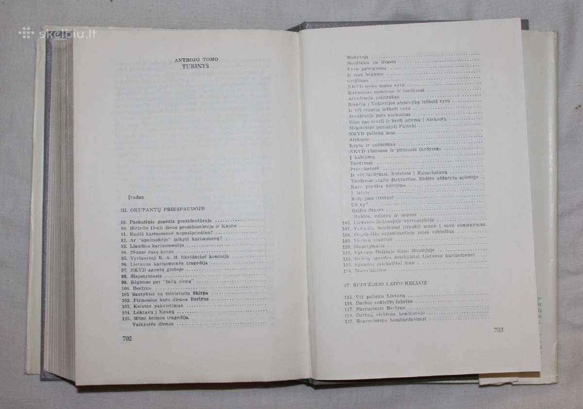 Stasys Raštikis Kovose dėl Lietuvos 2 tomai 1990m. - nuotraukos Nr. 5