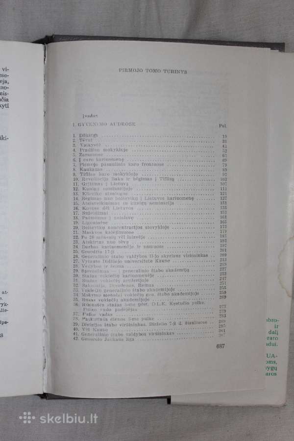 Stasys Raštikis Kovose dėl Lietuvos 2 tomai 1990m. - nuotraukos Nr. 12