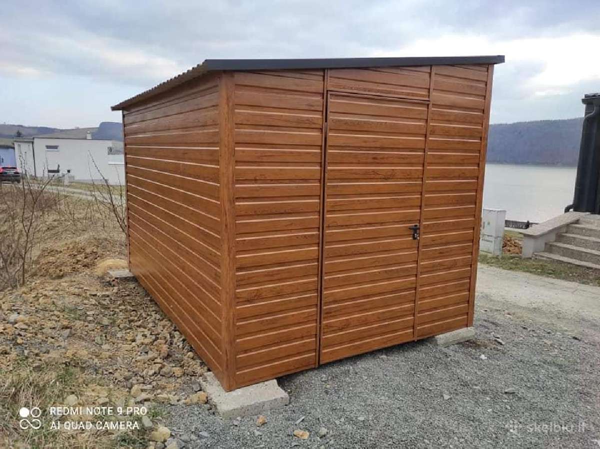 Sandėliukas 2.5x3 m. Nemokamas pristatymas - nuotraukos Nr. 4