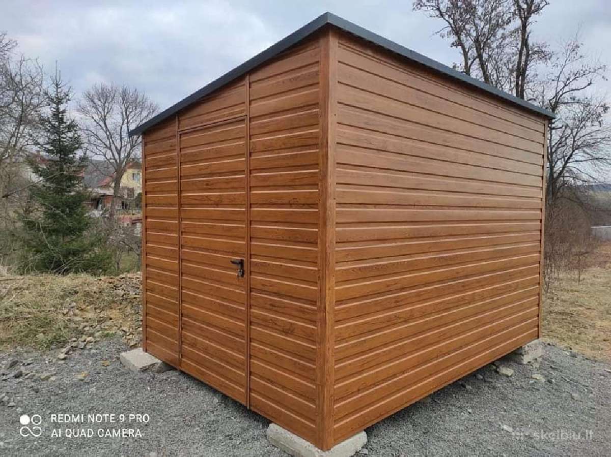 Sandėliukas 2.5x3 m. Nemokamas pristatymas
