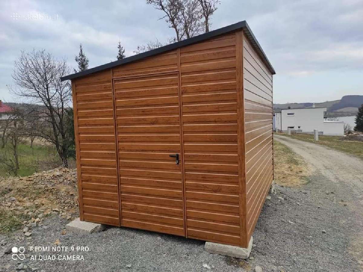 Sandėliukas 2.5x3 m. Nemokamas pristatymas - nuotraukos Nr. 5