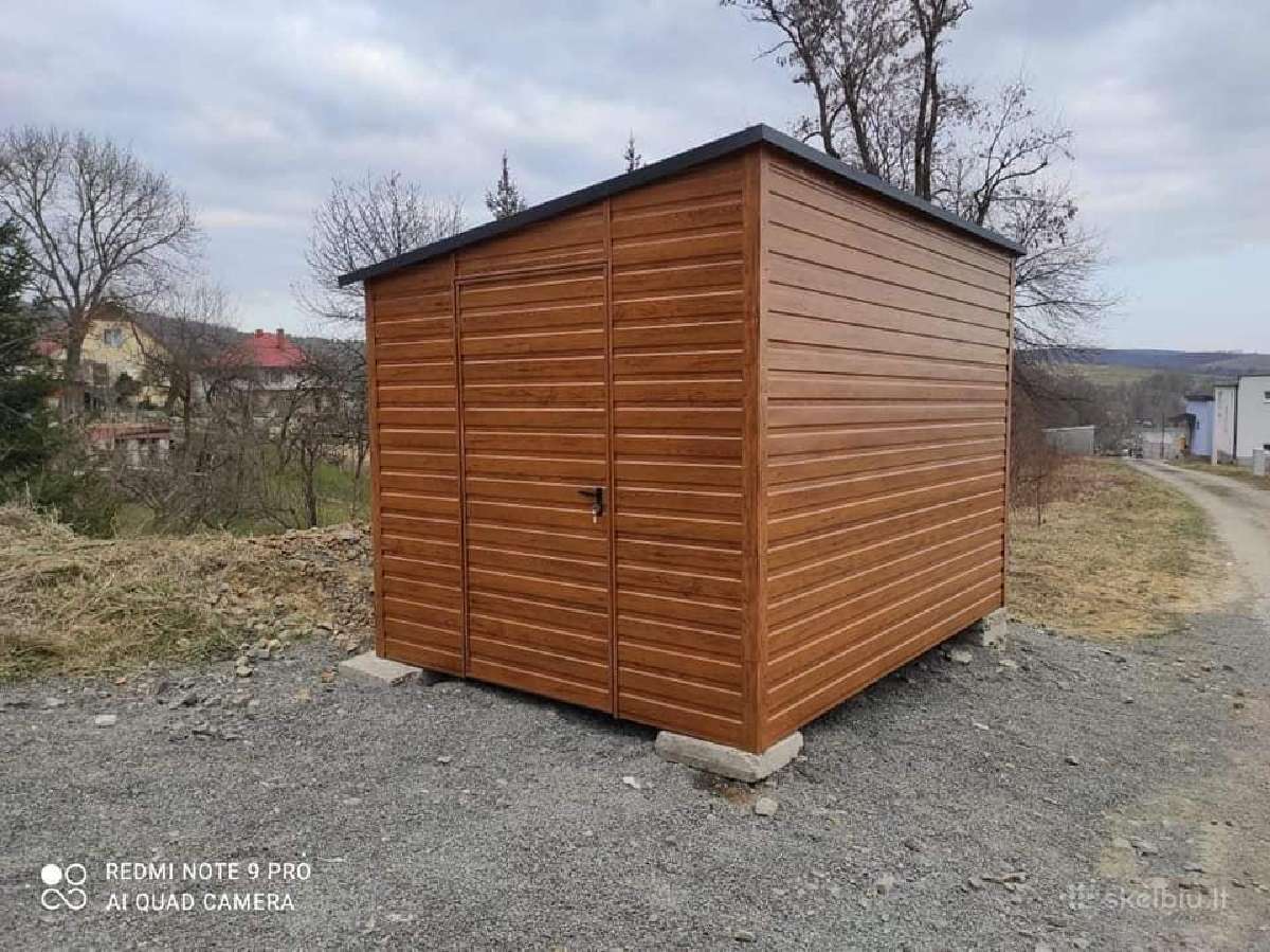 Sandėliukas 2.5x3 m. Nemokamas pristatymas - nuotraukos Nr. 3