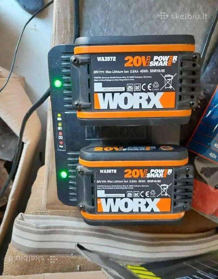 Worx pakrovejas - nuotraukos Nr. 6