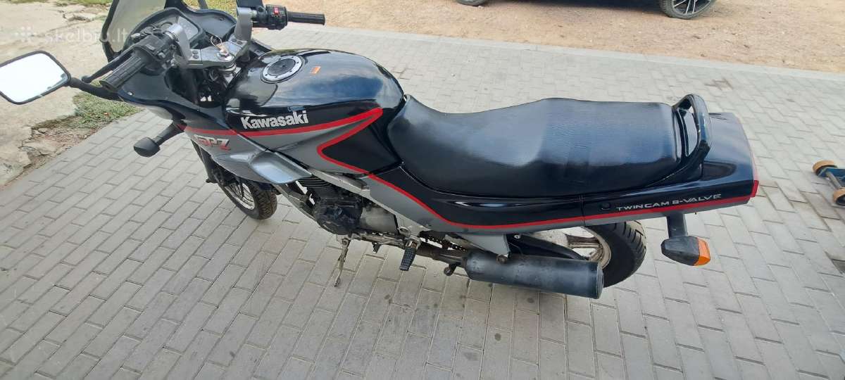 Kawasaki gpz dalimis - nuotraukos Nr. 3