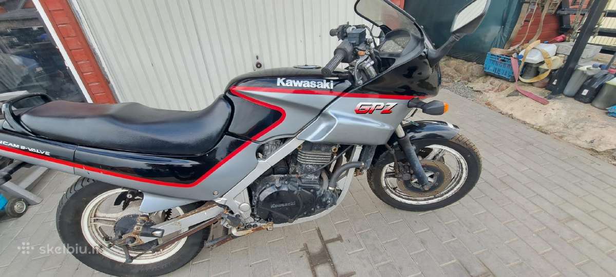 Kawasaki gpz dalimis - nuotraukos Nr. 7