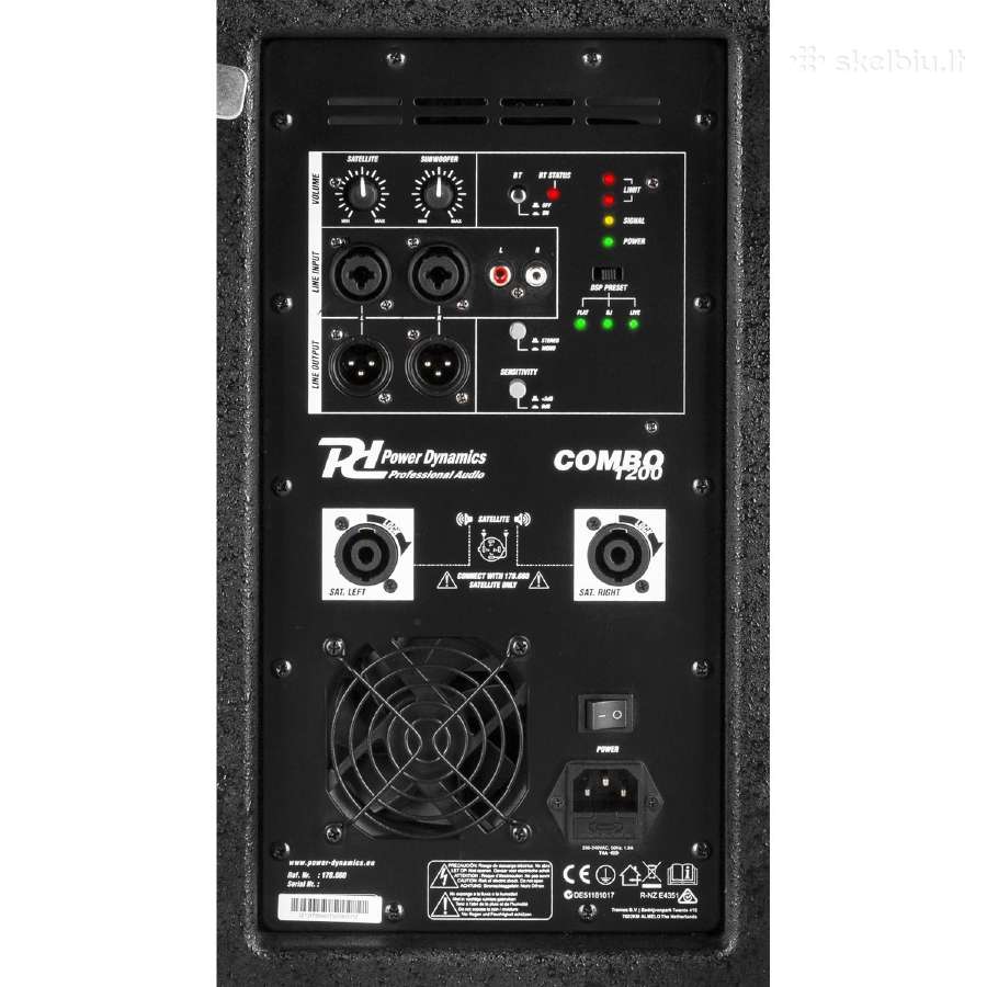 Pd Combo 1200 garso sistema - nuotraukos Nr. 6