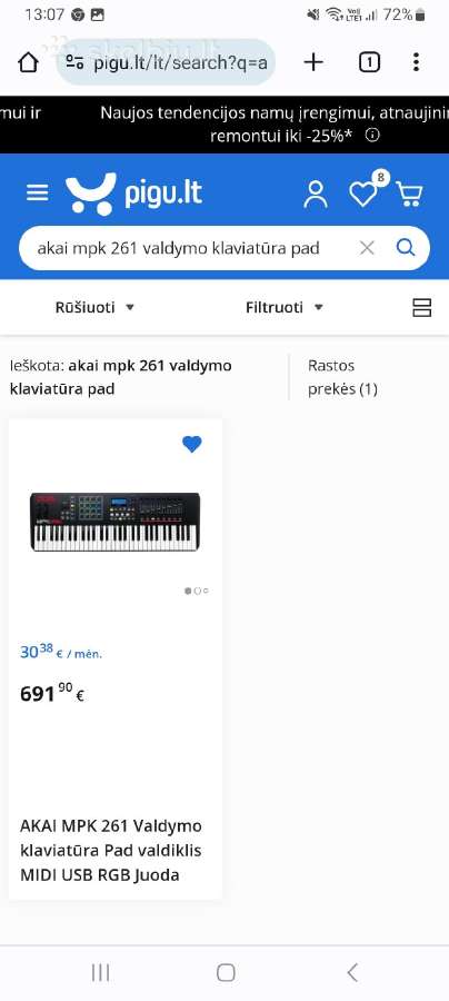 Krk komplektas ir daug midi instrumentu - nuotraukos Nr. 31