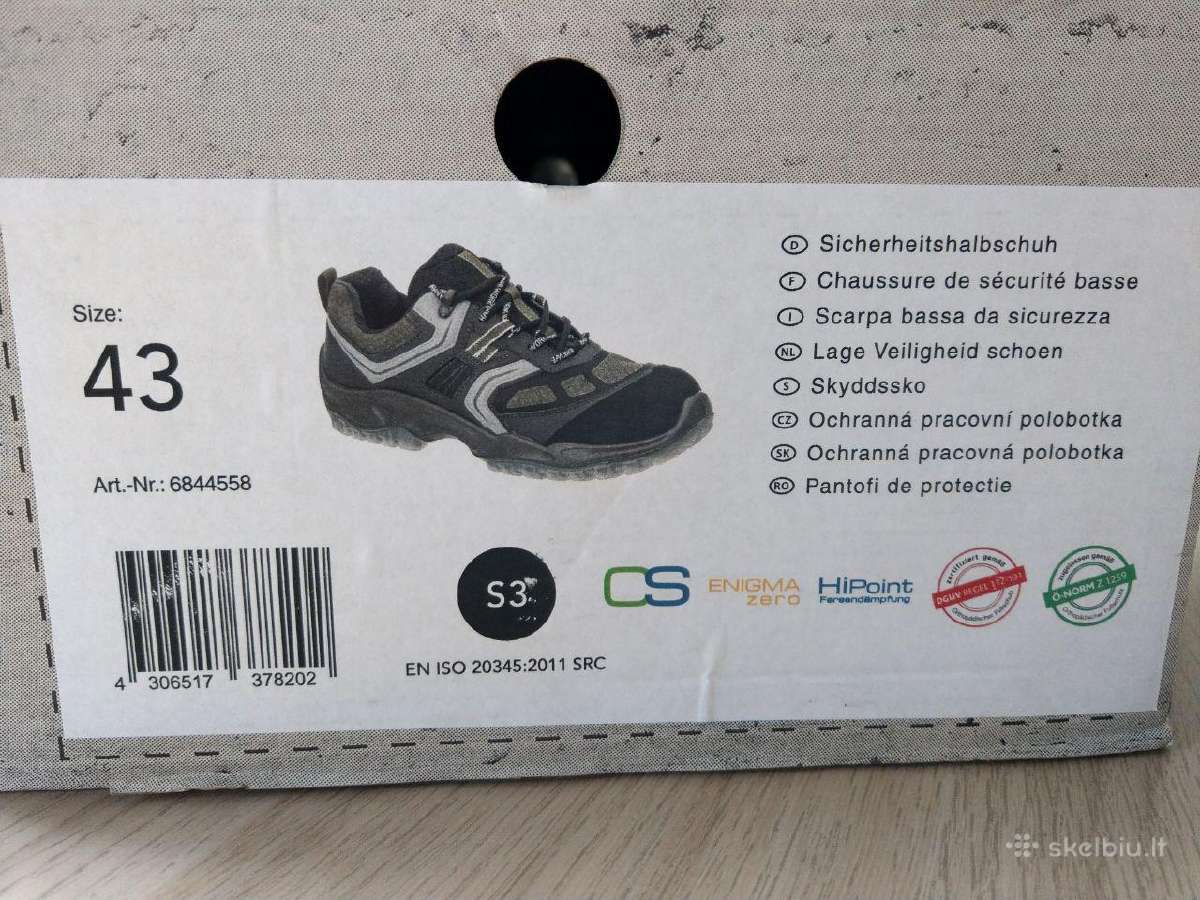 Vokiski Darbiniai Batai Hornbach - nuotraukos Nr. 7