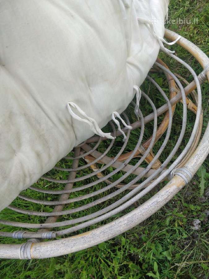 Papasan pintas lauko fotelis krėslas - nuotraukos Nr. 5