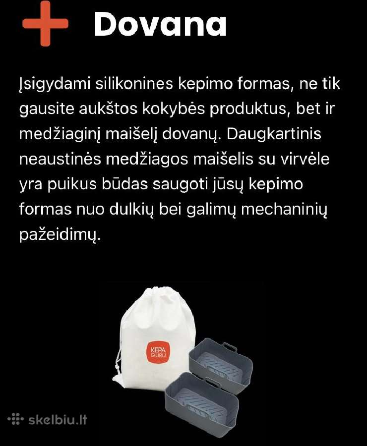 Silikoninė kepimo forma - nuotraukos Nr. 3