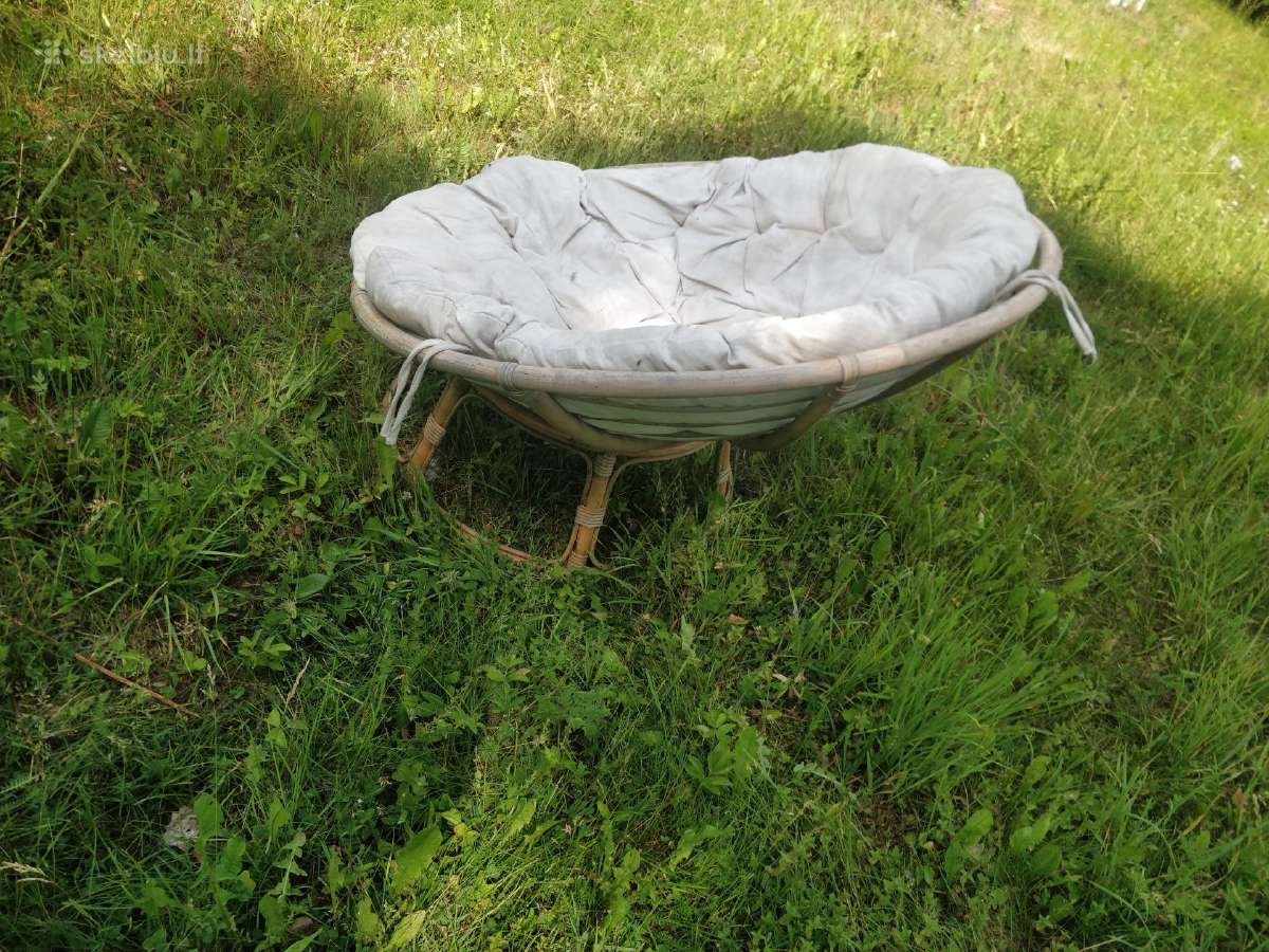 Papasan pintas lauko fotelis krėslas - nuotraukos Nr. 3