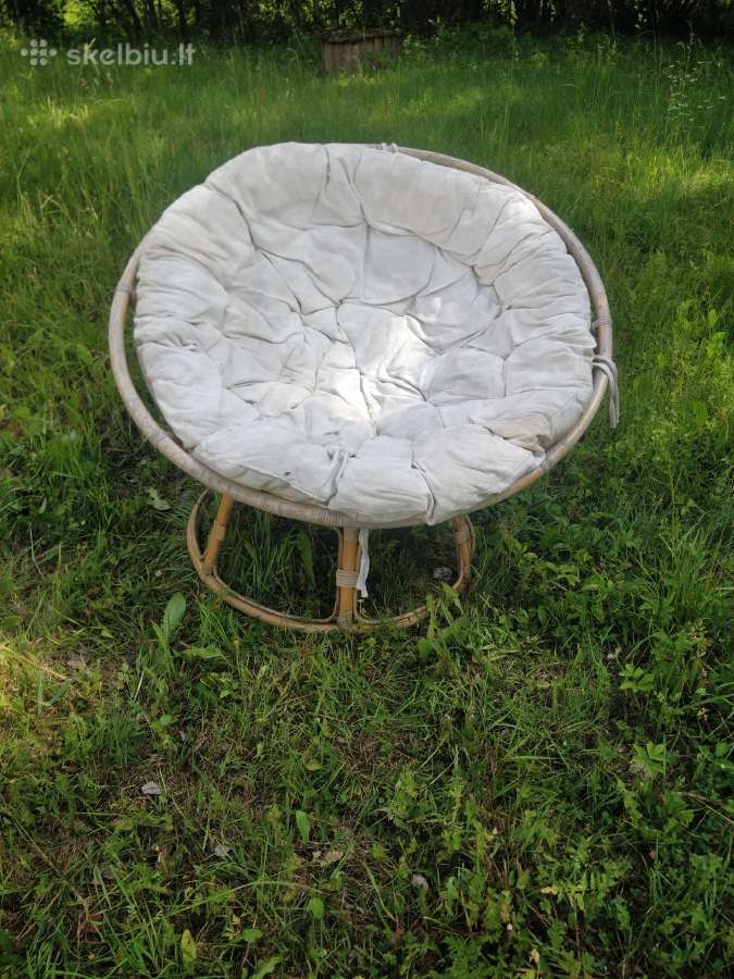 Papasan pintas lauko fotelis krėslas - nuotraukos Nr. 2