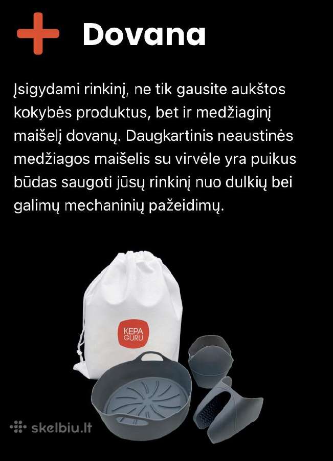 Silikoninė kepimo forma ir virtuvės pirštinės - nuotraukos Nr. 2