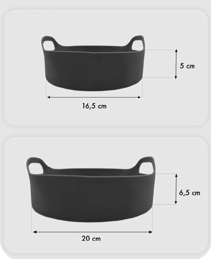 Silikoninė kepimo forma ir virtuvės pirštinės - nuotraukos Nr. 3