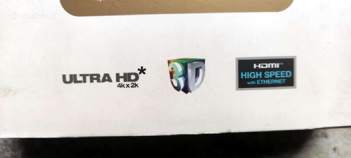Sandstrom hdmi gold series 1m - nuotraukos Nr. 4