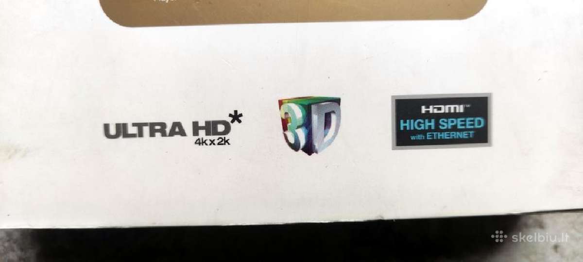 Sandstrom hdmi gold series 1m - nuotraukos Nr. 4