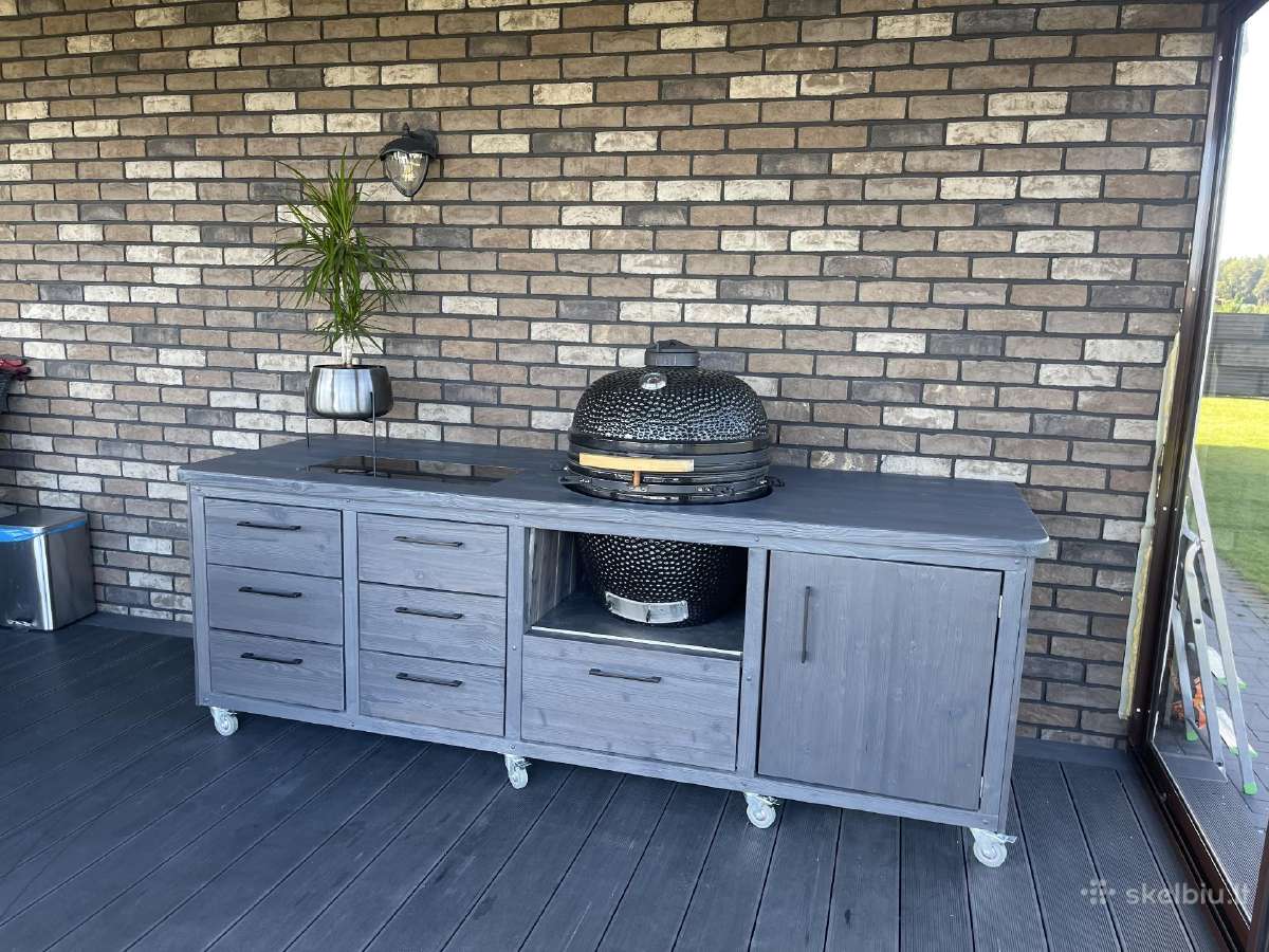 Kamado stalas Kamado kepsninė grilius - nuotraukos Nr. 34