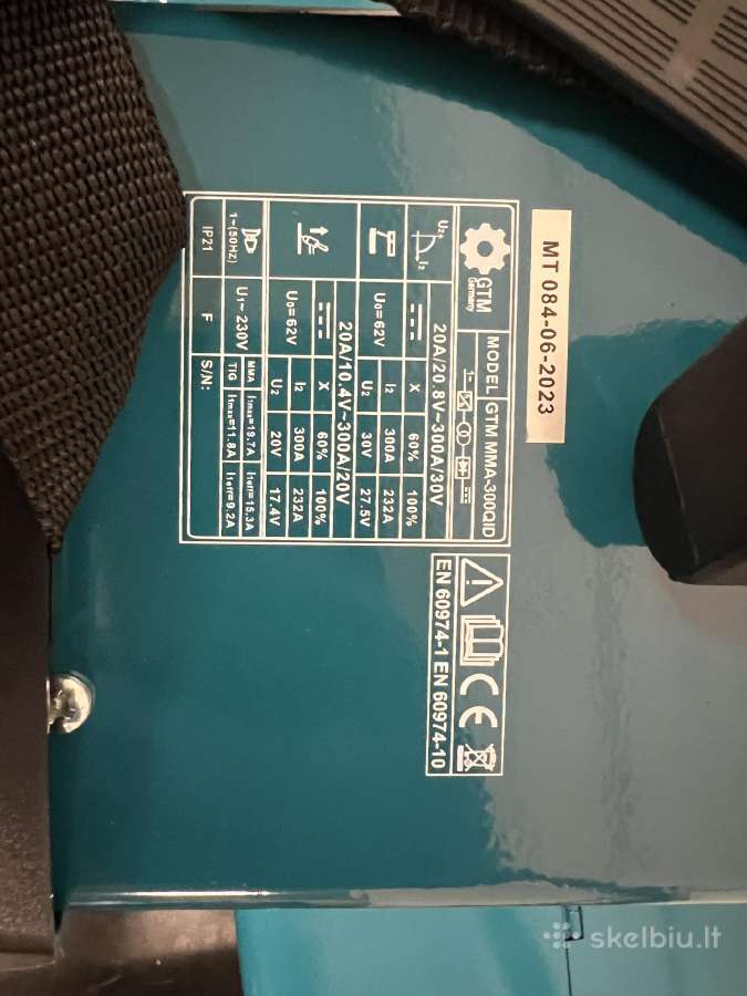 Suvirinimo aparatai Akcija! Vokiški 50a - 350a. - nuotraukos Nr. 18