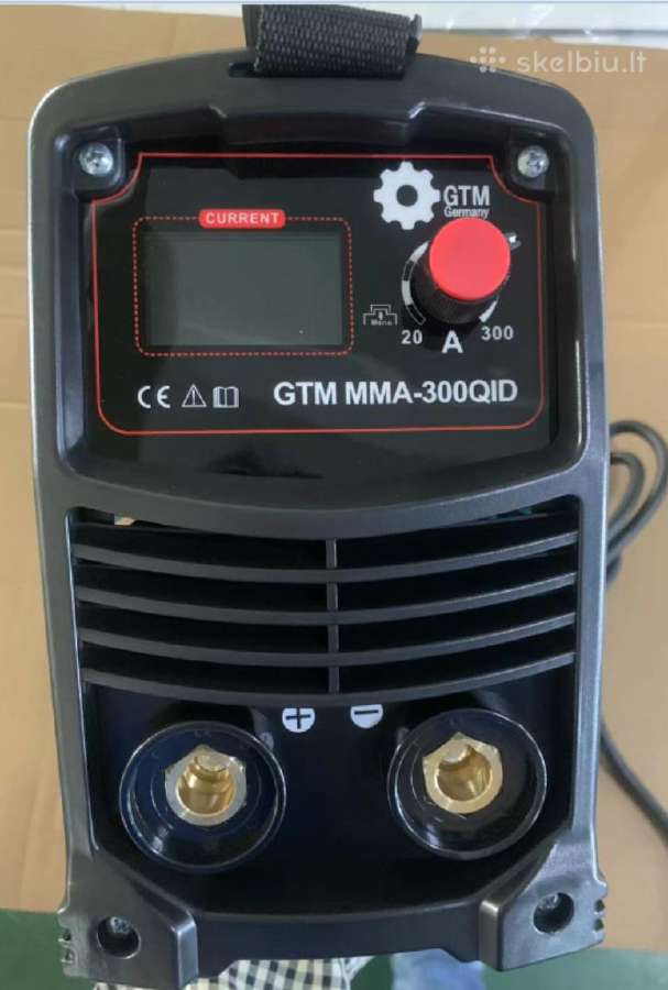 Inverterinis Suvirinimo Aparatas Gtm Mma-300qid - nuotraukos Nr. 6