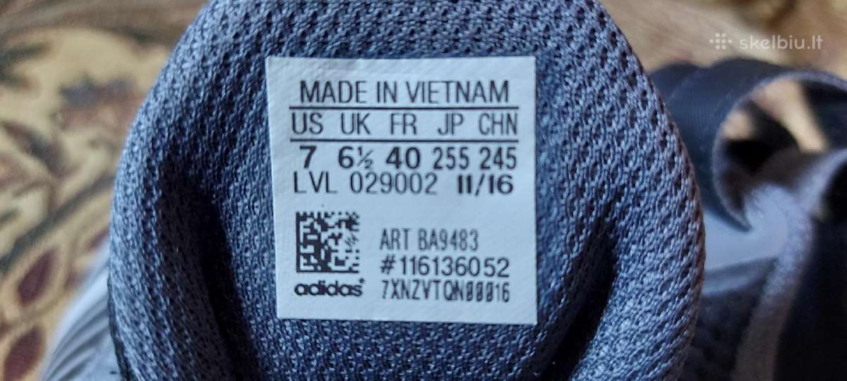 Adidas Performance Fortarun Ba9483 Black - nuotraukos Nr. 4