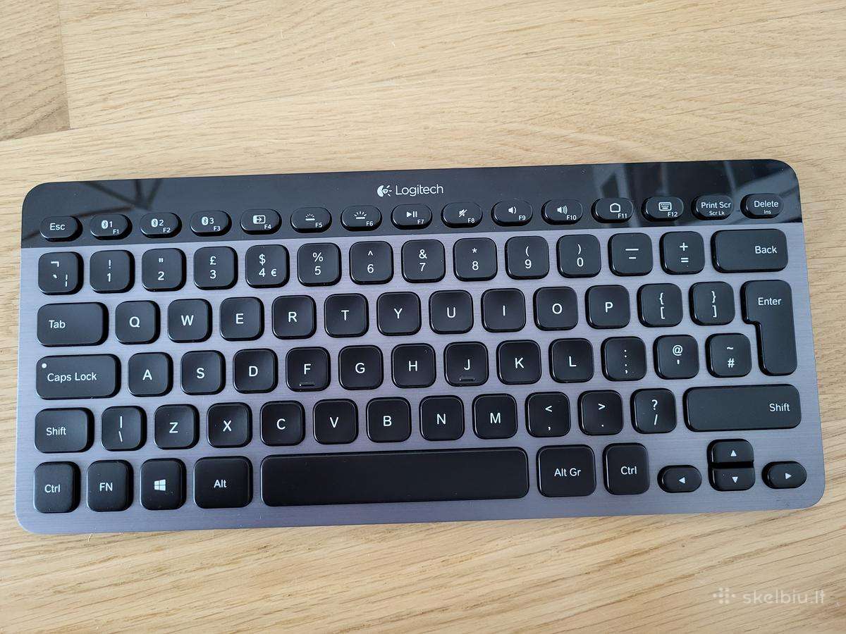 Logitech Bluetooth Illuminated K810 klaviatūra Skelbiu.lt
