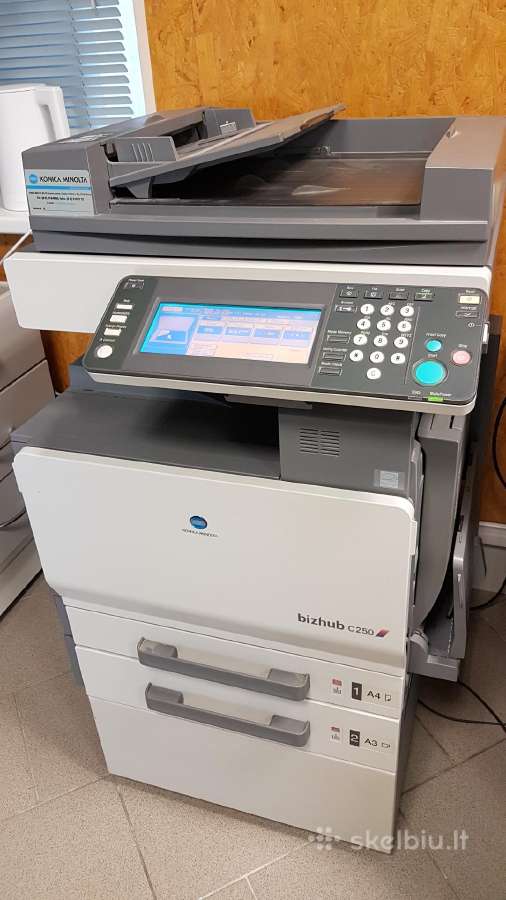 Parduodu kopijuoklį Konica Minolta bizhub C250