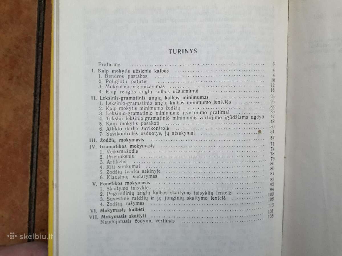 Č. Rimkus "Kaip mokytis anglų kalbos" 1991 metai - nuotraukos Nr. 3