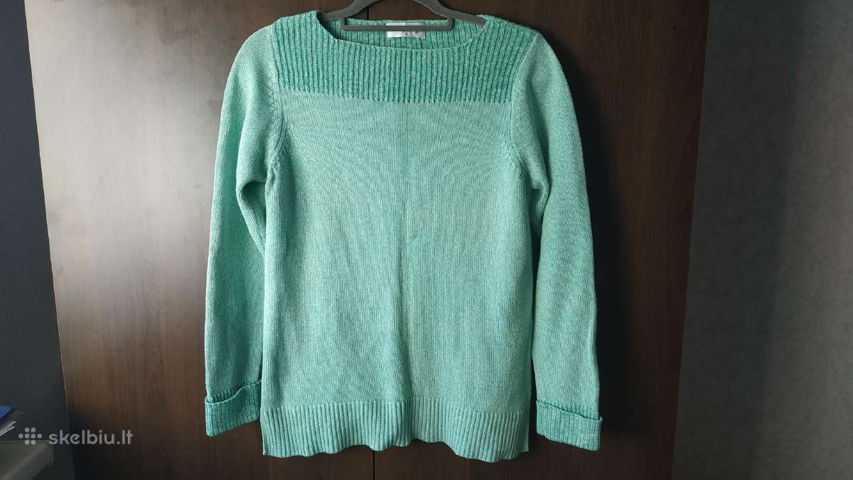 Mėtinis medvilninis megztinis - nuotraukos Nr. 6