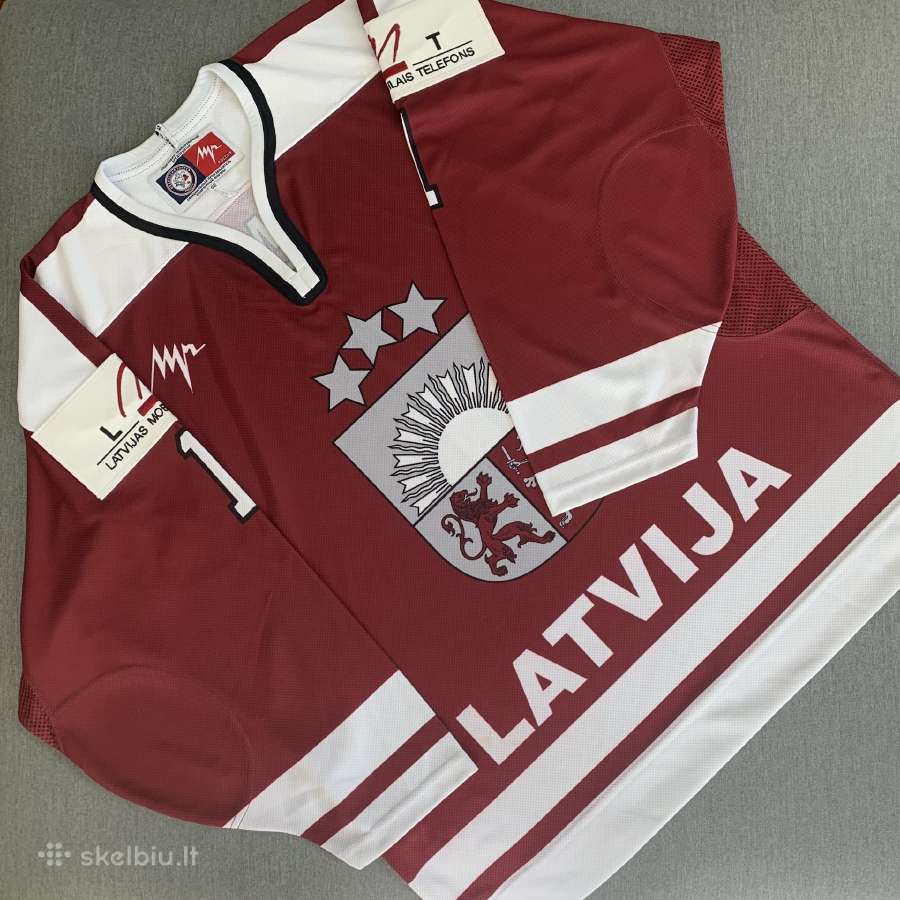 Latvijos ledo ritulio rinktinės marškinėliai