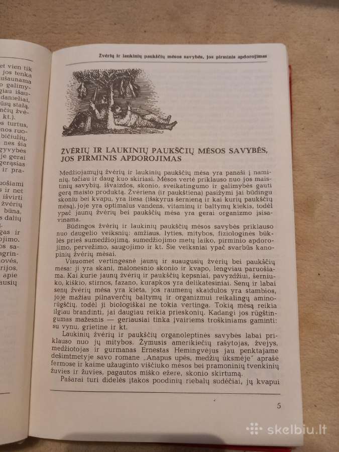 Kulinarinė knyga "Medžiotojo vaišės " - nuotraukos Nr. 3