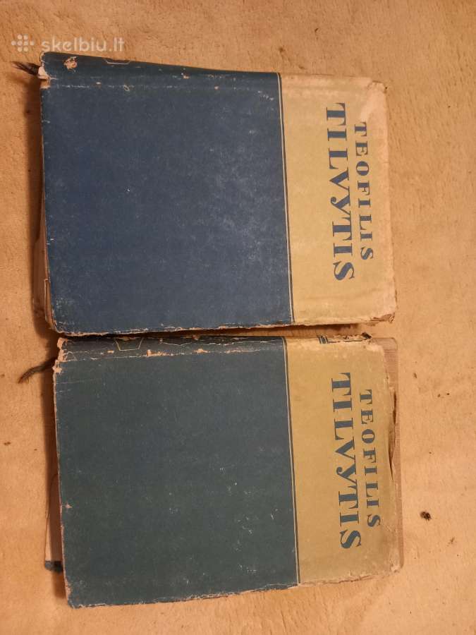 Senos knygos T. Tilvyčio raštai, du tomai