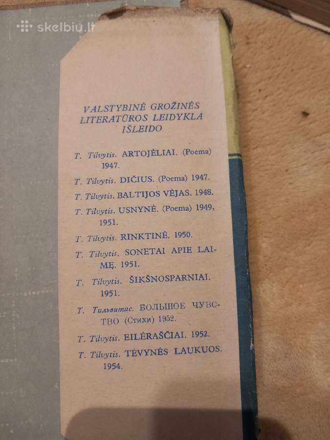 Senos knygos T. Tilvyčio raštai, du tomai - nuotraukos Nr. 6