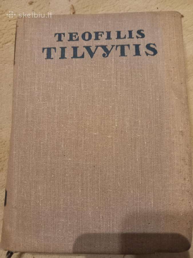 Senos knygos T. Tilvyčio raštai, du tomai - nuotraukos Nr. 8