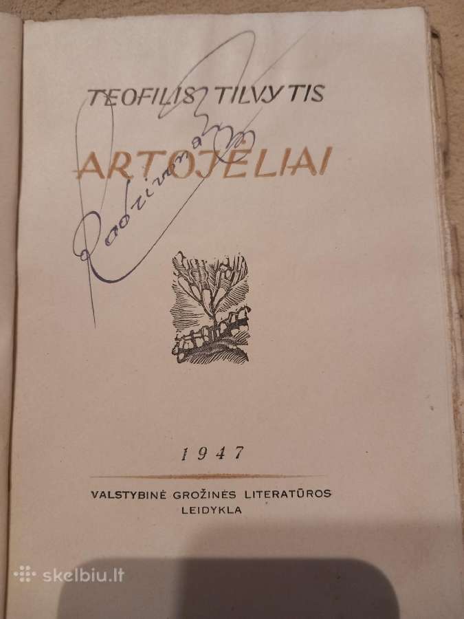 Senos T. Tilvyčio knygos - nuotraukos Nr. 7